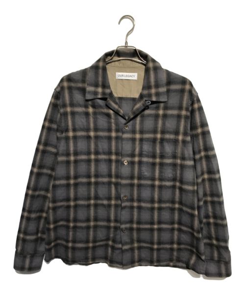 OUR LEGACY（アワーレガシー）OUR LEGACY (アワーレガシー) HEUSEN SHIRT ブラウン サイズ:48の古着・服飾アイテム