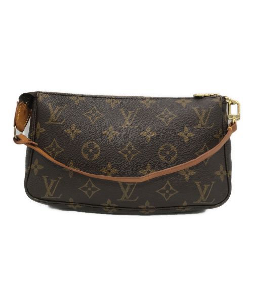 LOUIS VUITTON（ルイ ヴィトン）LOUIS VUITTON (ルイ ヴィトン) ポシェットアクセソワールポーチ ブラウンの古着・服飾アイテム