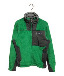 Patagonia（パタゴニア）の古着「R3ハイロフトジャケット」｜グリーン×グレー