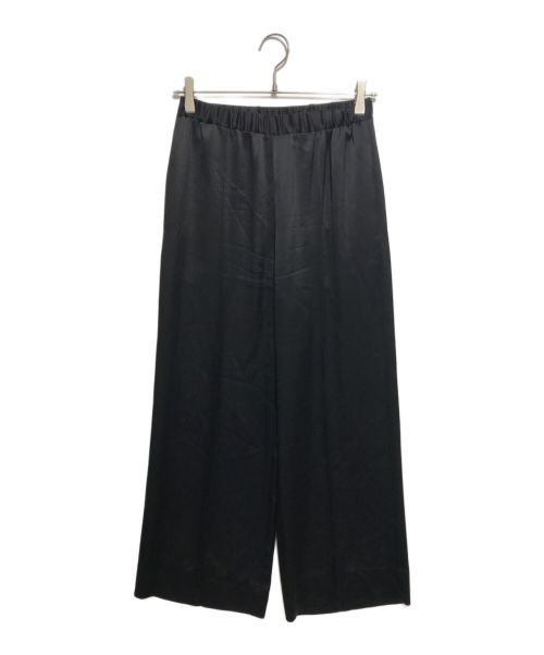 NEAU（ニュー）NEAU (ニュー) satin easy pants ブラック サイズ:00の古着・服飾アイテム