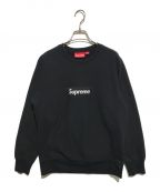 SUPREMEシュプリーム）の古着「Box Logo Crewneckスウェット」｜ブラック