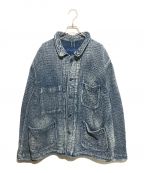 Porter Classicポータークラシック）の古着「SASHIKO FRENCH JACKET」｜インディゴ