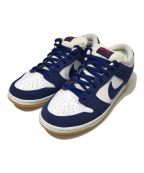 NIKEナイキ）の古着「SB DUNK LOW PRM」｜ネイビー×ホワイト