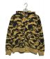 A BATHING APE（アベイシングエイプ）の古着「1STカモシャークジップパーカー」｜ベージュ