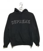 SUPREMEシュプリーム）の古着「DROP SHADOW HOODED SWEATSHIRT」｜ブラック