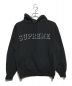 Supreme（シュプリーム）の古着「DROP SHADOW HOODED SWEATSHIRT」｜ブラック