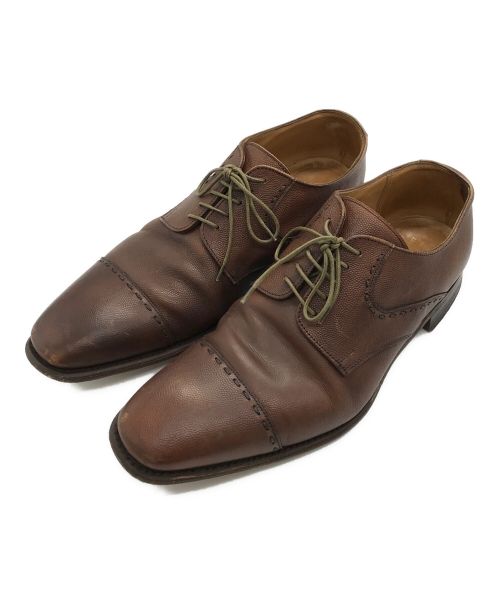 CHEANEY（チーニー）CHEANEY (チーニー) ストレートチップシューズ ブラウン サイズ:7　１/２の古着・服飾アイテム