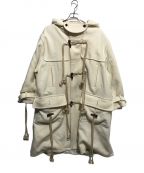 SUGARHILLシュガーヒル）の古着「Corded Duffle Coat」｜ホワイト