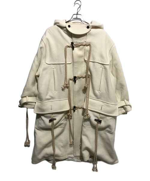 SUGARHILL（シュガーヒル）SUGARHILL (シュガーヒル) Corded Duffle Coat ホワイトの古着・服飾アイテム