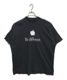 BALENCIAGA（バレンシアガ）の古着「Be different Tシャツ」｜ブラック