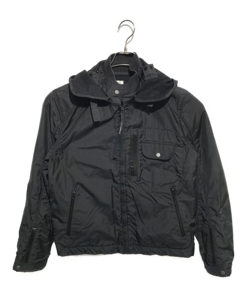 C.P COMPANY（シーピーカンパニー）C.P COMPANY (シーピーカンパニー) Multi Pocket Nylon Wool Lined Goggle Jacket ブラック サイズ:48の古着・服飾アイテム