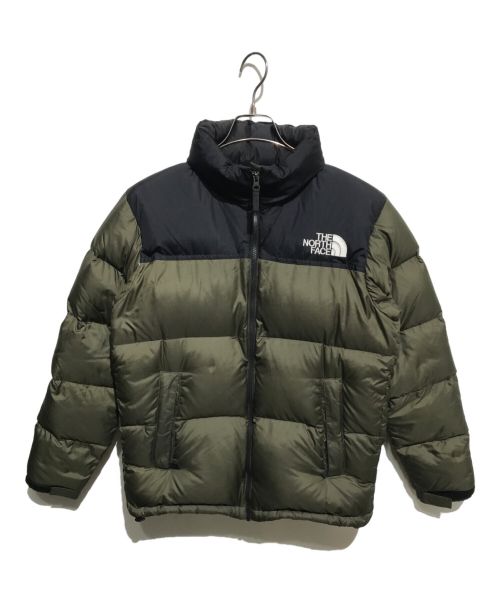 THE NORTH FACE（ザ ノース フェイス）THE NORTH FACE (ザ ノース フェイス) ヌプシジャケット オリーブ×ブラック サイズ:Lの古着・服飾アイテム