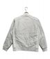 Champion (チャンピオン) stussy (ステューシー) スウェットMA1ジャケット グレー サイズ:M：10000円