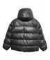 WASTED (ウェイステッド) Puffer Hood Faux Leatherジャケット ブラック サイズ:XL：20000円