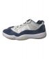 NIKE (ナイキ) AIR JORDAN 11 RETRO LOW ブルー×ホワイト サイズ:28：15000円