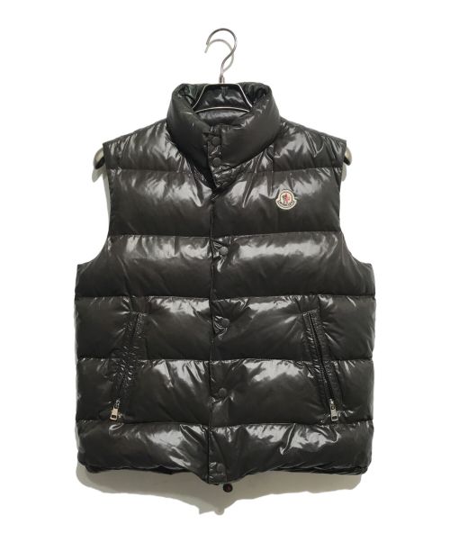 MONCLER（モンクレール）MONCLER (モンクレール) ダウンベスト ブラウン サイズ:2の古着・服飾アイテム