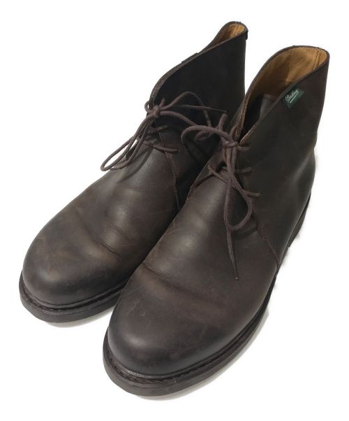 PARABOOT（パラブーツ）PARABOOT (パラブーツ) BLOIS/TEXチャッカブーツ ブラウン サイズ:8の古着・服飾アイテム