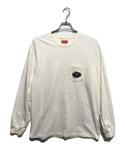 SUPREME（シュプリーム）Supreme (シュプリーム) Vampire Boy Pocket Tee ベージュ サイズ:Ｍの古着・服飾アイテム