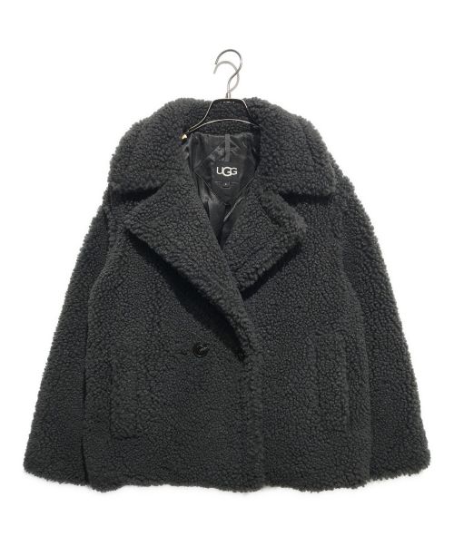 UGG（アグ）UGG (アグ) Gertrude Short Teddy Coat グレー サイズ:Sの古着・服飾アイテム