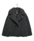 UGG（アグ）の古着「Gertrude Short Teddy Coat」｜グレー