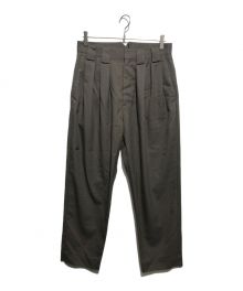 stein（シュタイン）の古着「DOUBLE WIDE TROUSERS」｜グレー