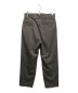 stein (シュタイン) DOUBLE WIDE TROUSERS グレー サイズ:M：17000円