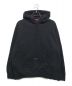 Supreme（シュプリーム）の古着「Micro Logo Hooded Sweatshirt」｜ブラック