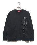 SUPREMEシュプリーム）の古着「Side Logo Crewneck/サイドロゴクルーネック」｜ブラック