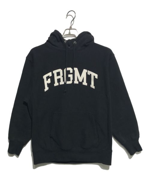 FRAGMENT DESIGN（フラグメントデザイン）FRAGMENT DESIGN (フラグメントデザイン) UNIVERSITY FRGMT UNV Hoodie ブラック サイズ:Mの古着・服飾アイテム