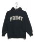 FRAGMENT DESIGN（フラグメントデザイン）の古着「UNIVERSITY FRGMT UNV Hoodie」｜ブラック