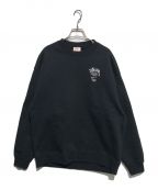 NIKE×stussyナイキ×ステューシー）の古着「Fleece Crew Sweatshirt」｜ブラック