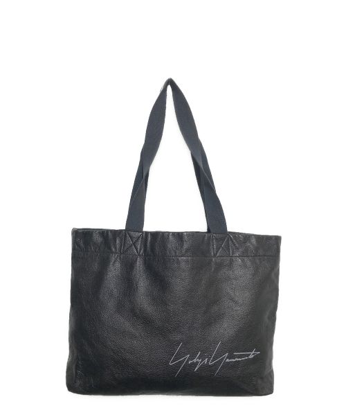 YOHJI YAMAMOTO（ヨウジヤマモト）YOHJI YAMAMOTO (ヨウジヤマモト) トートバッグ ブラックの古着・服飾アイテム