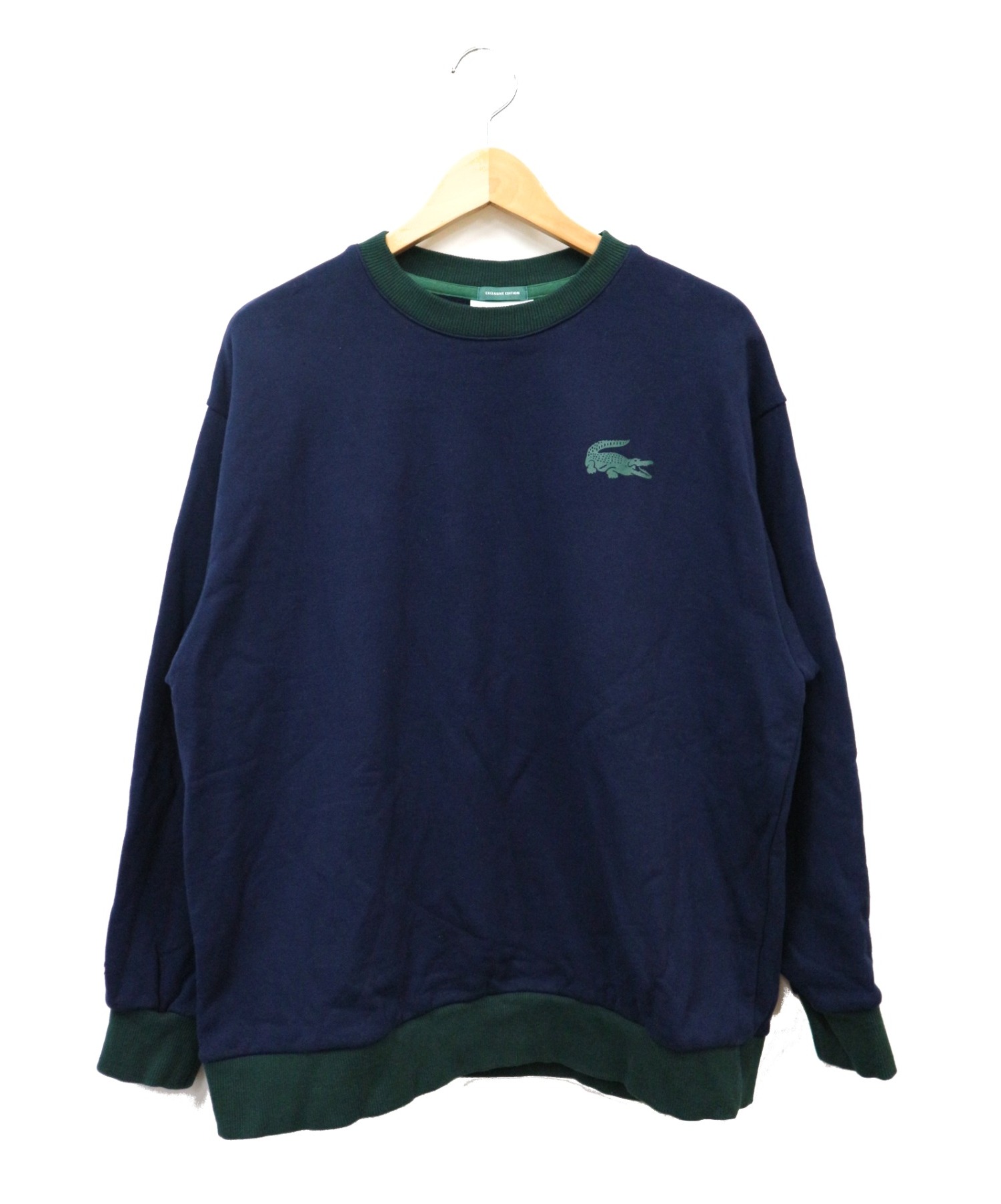 ☆希少☆ LACOSTE スウェット トレーナー 3 ネイビー ラコステ 正規品