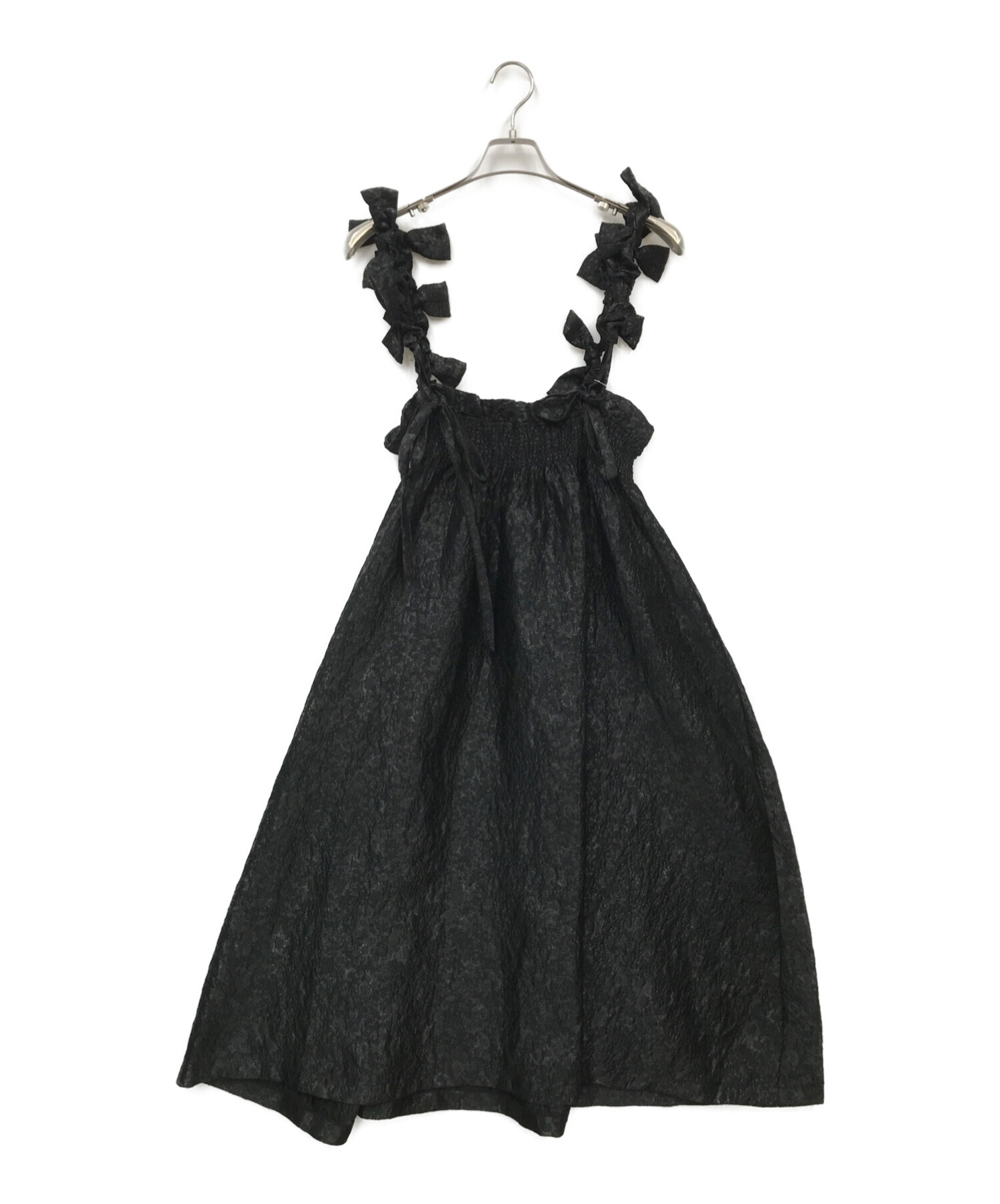 Bibiy. (ビビィ) MIMI RIBBON SKIRT ブラック サイズ:F 未使用品