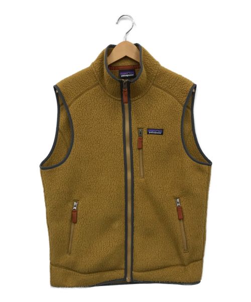 Patagonia（パタゴニア）Patagonia (パタゴニア) フリースベスト ベージュ サイズ:Mの古着・服飾アイテム