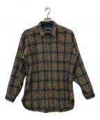 PENDLETONペンドルトン）の古着「70sチェックウールシャツ」｜ブラウン