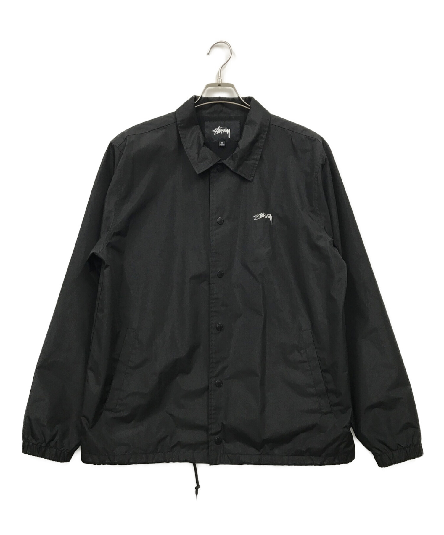 中古・古着通販】stussy (ステューシー) コーチジャケット ブラック