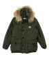 DANTON（ダントン）の古着「DOWN PARKA JACKET」｜カーキ