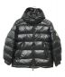 MONCLER（モンクレール）の古着「フーデッド ダウンジャケット」｜ブラック