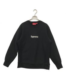 SUPREME（シュプリーム）の古着「Box Logo Crewneck（ボックスロゴクルーネック）」｜ブラック