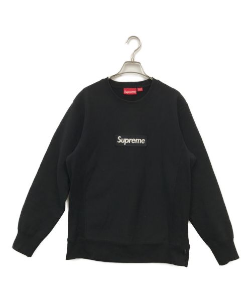 SUPREME（シュプリーム）SUPREME (シュプリーム) Box Logo Crewneck（ボックスロゴクルーネック） ブラック サイズ:表記無しの古着・服飾アイテム