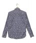 uniform experiment (ユニフォームエクスペリメント) STAR PRINT GINGHAM CHECK B.D SHIRT ブルー サイズ:1：4800円