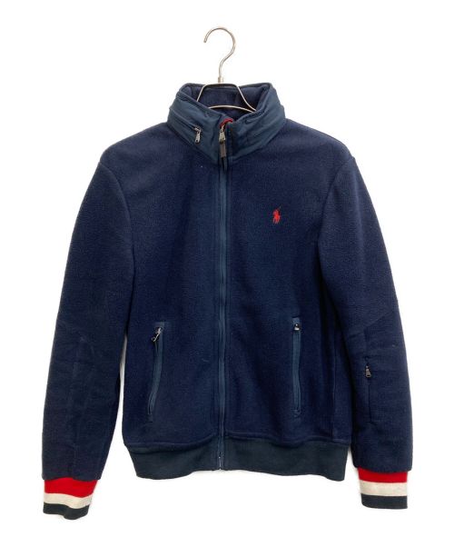 POLO RALPH LAUREN（ポロ・ラルフローレン）POLO RALPH LAUREN (ポロ・ラルフローレン) フリースジャケット ネイビー サイズ:Lの古着・服飾アイテム