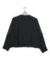 ATON (エイトン) suvin garment dye crewneck pullover ブラック サイズ:00：6000円