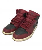 NIKEナイキ）の古着「Air Jordan 1 Mid 'Reverse Banned'（エアジョーダン1ミッドリバースバーンド）」｜レッド