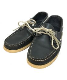 PARABOOT（パラブーツ）の古着「デッキシューズ」｜ネイビー