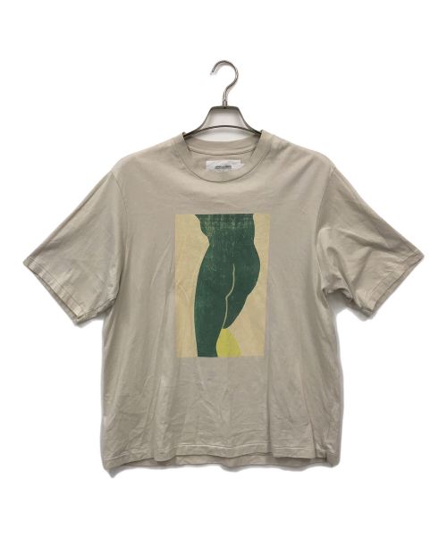 JOHN MASON SMITH（ジョンメイソンスミス）JOHN MASON SMITH (ジョンメイソンスミス) Tシャツ ベージュ サイズ:Lの古着・服飾アイテム