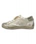 GOLDEN GOOSE (ゴールデングース) ヴィンテージ加工ローカットスニーカー ホワイト サイズ:36：9800円