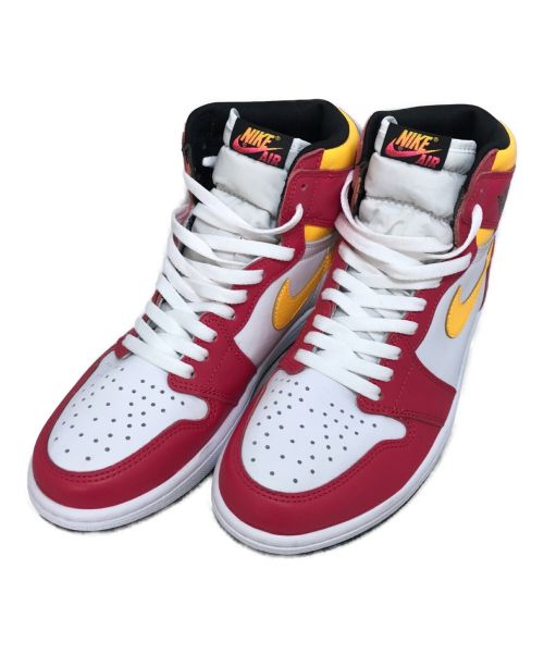 NIKE（ナイキ）NIKE (ナイキ) AIR JORDAN 1 RETRO HIGH OG レッド サイズ:28cmの古着・服飾アイテム