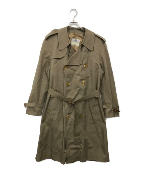 Aquascutum（アクアスキュータム）Aquascutum (アクアスキュータム) トレンチコート ベージュ サイズ:記載なしの古着・服飾アイテム